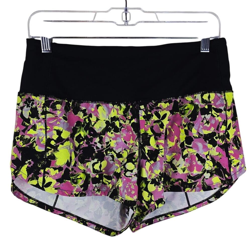 Lululemon Run Speed Up Short Athletic Running Hiking Shorts Women 6